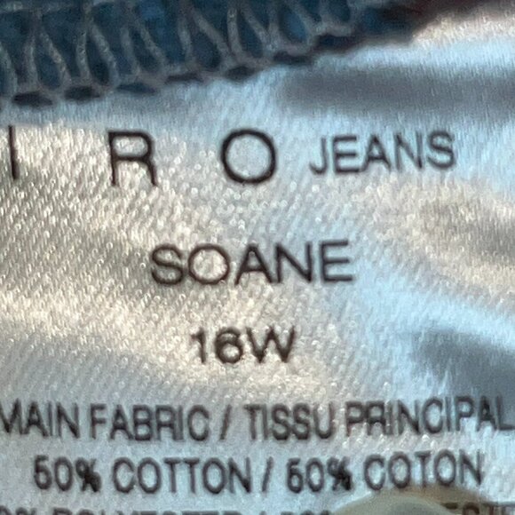 I R O JEANS SOANE FLANNEL BUFFALO PLAID POP-OVER MIDI SHIRT DRESS - EUC -Size 36 - Picture 14 of 16